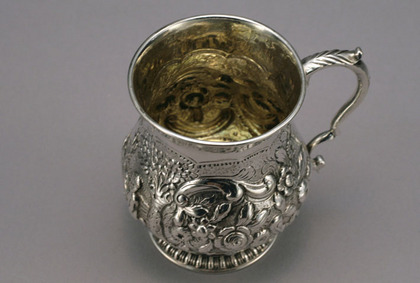 Georgian Silver Christening Mug